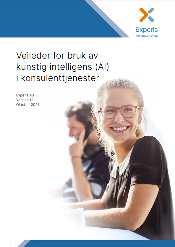 Veileder for bruk av kunstig intelligens i konsulenttjenester